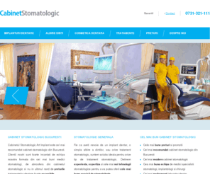 cabinetstomatologic.org: Cel mai bun Cabinet Stomatologic Bucuresti | Stomatologie
Clinica Stomatologica Art Implant este cel mai modern cabinet stomatologic din Bucuresti. Programativa la o consultatie gratuita si va vom convinge !