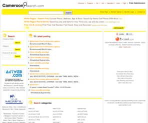 cameroonsearch.com: cameroon phone directory - business directory
Find business or suppliers at cameroon including telephone numbers, web and email addresses here. cameroonsearch.com business directory allow user to search for business opportunities or expand business at cameroon with FREE corporate listing.