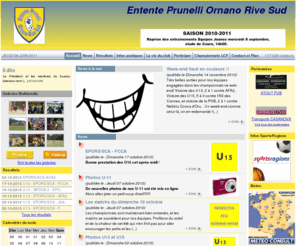 epors.net: EPORS - Accueil
Site du club Entente Prunelli Ornano Rive Sud