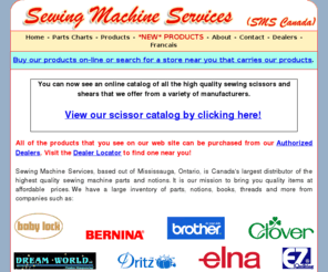 smscanada.com: Sewing Machine Services Canada
