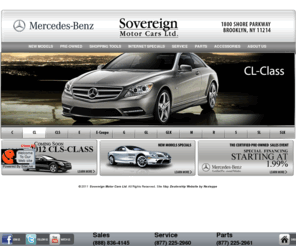 sovereignmb.com: Sovereign Motor Cars Ltd. | Home
NY New York Mercedes-Benz dealer Sovereign Motor Cars Ltd. featuring lease, finance, Certified Mercedes-Benz used cars, service, and parts specials in the Brooklyn Mercedes-Benz region