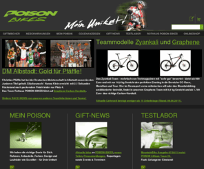 poison-bikes.de: Poison-Bikes - Mountainbikes, Dirtbikes, Downhill-Bikes, Ren
Poison-Bikes Ihr Profi-Onlineshop für Mountainbikes, Dirtbikes, Downhill-Bikes, Rennräder und mehr. Unsere Preise sind unschlagbar!