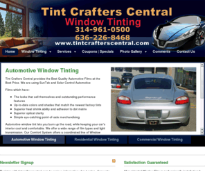 tintcrafterscentral.com: Tint Crafters Central
Automotive, Residential, Commercial Window Tinting