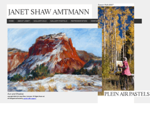 janetshawamtmann.com: janet shaw amtmann,  pastel artist, santa fe new mexico
janet shaw amtmann