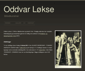 oddvarlokse.net: Oddvar Løkse · Billedkunstner
