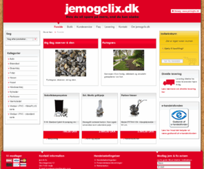 hjemklix.com: Dit lavpris byggemarked på nettet jemogclix.dk
jemogclix.dk er et lavpris byggemarked på nettet. jemogclix.dk ejes og drives af lavpris byggemarkedet jem & fix A/S