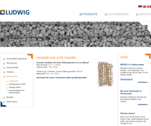 jutegewebe.com: Jutegewebe :: Ludwig Kunststoffe
Jutegewebe Jute Erosionsschutz