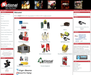 nationalfirefighter.com: Firefighting Gear, Firefighter Equipment    - National Fire Fighter Wildland Corp.
Online and print catalog. Firefighter protective clothing, tools, safety equipment, machinery. 