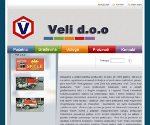 veli-doo.com: Vas novi sajt - www.sajt.com
Izrada dinamickih sajtova sa mogucnoscu samostalnog azuriranja. Brzo i jednostavno do Vaseg novog sajta