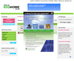 findanecohome.com: Find an EcoHome.co.uk - Buy and sell EcoHomes for free! (Search)
Buy and sell EcoHomes for free! Healthy, accessible and eco-friendly homes in England and Wales.