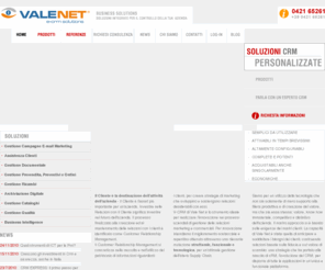 vale-crm.com: Crm - Customer Relationship Management - Xrm - Supply Chain Management - Vale Net
CRM (Customer Relationship Management) e la sua evoluzione xRM: le soluzioni di Vale Net che consentono alle aziende la gestione dei processi d'interazione con i clienti. Supply Chain Management (SCM) è un processo di gestione aziendale per ottimizzare la consegna di prodotti e informazioni dal fornitore al cliente. Supply Chain Management (SCM) è un processo di gestione aziendale per ottimizzare la consegna di prodotti ed informazioni dal fornitore al cliente.