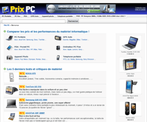 prix-pc.com: Comparer les prix avant d'acheter avec Prix PC, guide d'achat informatique
Prix-PC.com