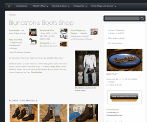 blundstone-boots.de: Buten-Shop - Boots and more - 2 and more e.K.
Blundstone , Roosi, Redback und RM Williams Boots u.v.m. im Online-Shop