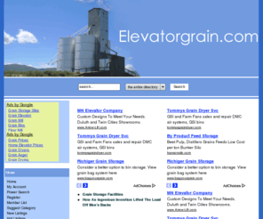 elevatorgrain.com: Grain Storage, Grain Elevator, Flour Mill, Grain Bins Web Directory
Flour mills, grain elevators, grain mill, grain mills online guide