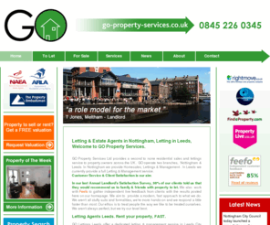 go-property-services.co.uk: GO PROPERTY SERVICES - HOME SALES & RENTALS IN NOTTINGHAM & LEEDS
LETTING AGENTS & ESTATE AGENTS IN NOTTINGHAM AND LEEDS. Tenant Find & Full Management services for Landlords. Houses & Flats for sale, Apartments to rent, Tenants Insurance, Landlords Rental Guarantees