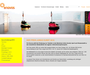 junge-kunst.eu: Enovos Junge Kunst: Ausschreibung 2010
Enovos Junge Kunst