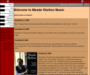 meadeskelton.org: Meade Skelton Music
Meade Skelton Music