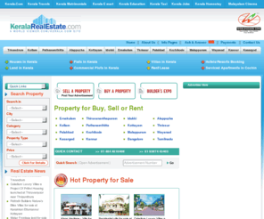 chennairealty.com: KeralaRealEstate, Kerala property, Kerala properties, Kerala land, Villas in Ernakulam,  Flats in Ernakulam
kerala real estateKerala has rightly earned the sobriquet ‘God’s Own Country’ for many reasons but mainly on account of its natural lush green settings and scenic landscape. The State has also attained a unique status on account of making it to the list of the top must-see global destinations.