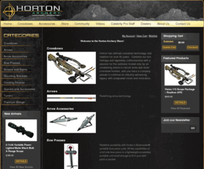 crossbow.com: Horton Archery | Home
