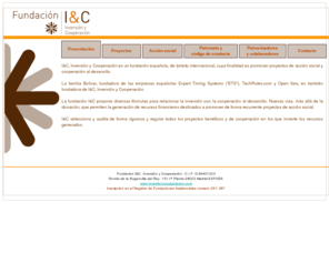 inversionycooperacion.com: Fundación I&C
Fundación I&C Inversión y Cooperación