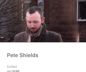peteshields.is: Pete Shields: Home
Contact Pete