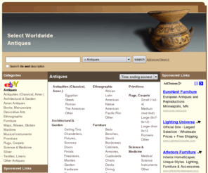 selectworldwideantiques.com: Select Worldwide Antiques -  Antiques
Find New & Used Antiques, on Select Worldwide Antiques