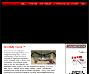 tarantulatrucks.com: Tarantula Trucks Top Mounted Skateboard Trucks For Longboarders
Tarantula Trucks Skate Products