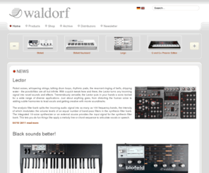 waldorfmusic.info: NEWS
Waldorf - The Synthesizer Company