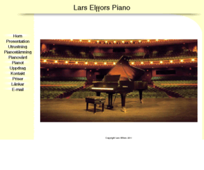 elffors.com: Lars Elffors Piano
Lars Elffors Piano