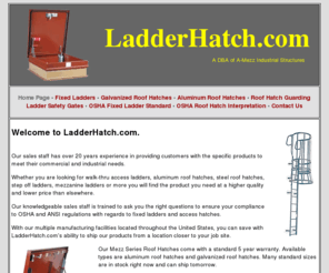 OSHA Roof Access Ladders