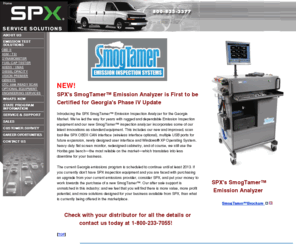 spxemissiontestsolutions.com: Welcome  SPX Emission Test Solutions.com
SPX Emission Test Solutions for Vehicle Emission OBDII and Safety Inspection Equipment 