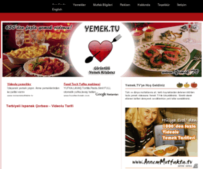 bulkazan.com: Yemek.TV - Görüntülü Yemek Kitabı | Videolu Yemek Tarifleri
Türk ve dünya mutfaklarından yüzlerce videolu yemek tarifi Yemek.TV sitesinde! İzleyin, öğrenin, pişirin; sevdiklerinizi etkileyin!