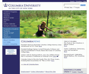 columbia.edu: Columbia University in the City of New York
