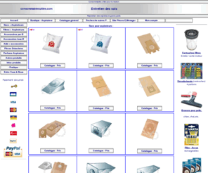 consommablesutiles.com: CONSOMMABLES UTILES - VENTE EN LIGNE
Consommables pour electromenager domestique et industriel - Entretien des sols