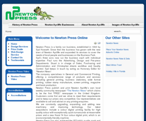 newtonpress.org: Welcome to Newton Press Online
Newton Press, Your Local Environmentally Friendly Printer