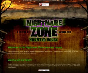 nightmarezone.com: Nightmare Zone Haunted House
The official website of the Nightmare Zone Haunted House