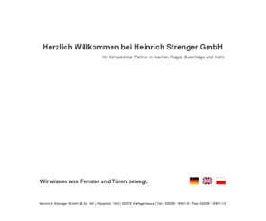 strenger-gmbh.de: Heinrich Strenger GmbH
Strenger, w europie najwiekszy producent rygli