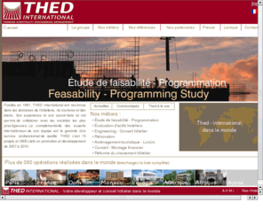 thed.fr: THED - international, Votre développeur et conseil hôtelier dans le monde
Tourism Hospitality engineering development