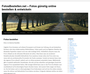 fotosbestellen.net: FotosBestellen.net – Fotos günstig online bestellen & entwickeln
