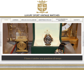 luxurysportvintagewatches.com: Luxury Watches, Torino - PremiumSite
Luxury Watches è il luogo ideale per tutti gli appassionati di orologi antichi e moderni.