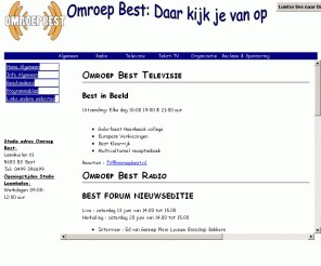 omroepbest.nl:  Omroep Best 
Informatie over Lokale Omroep Best