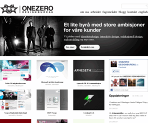 onezero.no: onezero designbureau
onezero designbureau er et designbyrå i Porsgrunn som jobber med identitetsdesign, interaktiv design, redaksjonell design, web utvikling og mye mer.
