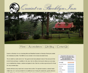 quaintonbrooklyninn.com: Alabama B&B - Quaint On Brooklyn Inn
Stay at Quaint on Brooklyn Inn Alabama Bed and Breakfast located in Andalusia, AL - the perfect alternative to Hotel Lodging Accommodations!