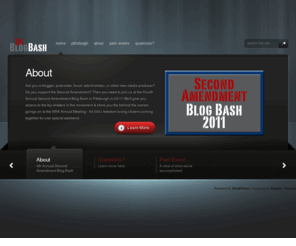 2ablogbash.com: Second Amendment Blog Bash
This is the home of the Second Amendment Blog Bash, an annual gathering of pro-gun new media producers who are interested in learning the latest and greatest about the industry, politics, and other issues for sportsmen and gun owners.