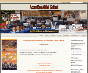 accordion-albinigallant.com: -- Accueil --
