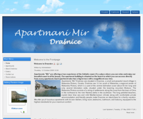 apartmani-mir.com: Welcome to the Frontpage
Joomla! - the dynamic portal engine and content management system