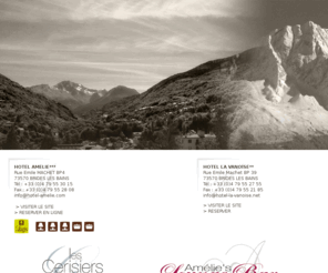 brides-hotel.com: → HOTEL BRIDES LES BAINS - SITE OFFICIEL - HOTEL DE CHARME 3 & 2 ETOILES BRIDES LES BAINS SAVOIE ALPES
Hotels Brides Les Bains, Hotel 3 et 2 étoiles de charme en Savoie, au coeur de la station Olympique sur le domaine des 3 vallées et ses 600 km de pistes