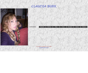 claudiaburk.com: Página web de Claudia Bürk
Página web de Claudia Bürk y el mundo literario que la acompaña