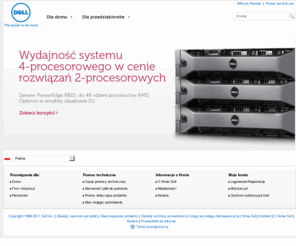 dellpoland.com: Oficjalna strona firmy Dell | Dell Polska
Notebooki, netbooki, tablety, komputery stacjonarne, monitory, serwery, pamięci masowe, telefony komórkowe, drukarki i akcesoria komputerowe w polskiej witrynie firmy Dell.