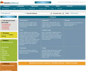 lubuska-tablica.pl: Lubuska Tablica Ogłoszeniowa
ogłoszenia, Lubuskie, ogłoszenia Lubuskie, praca Lubuskie